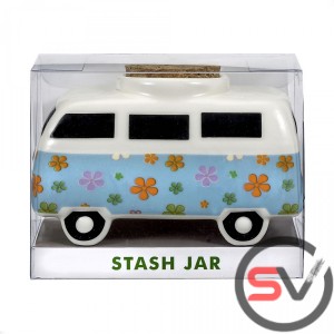 VINTAGE BUS STASH JAR